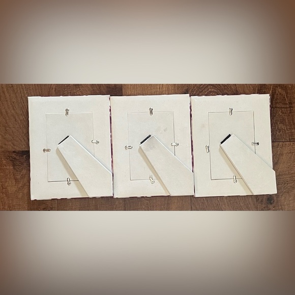 6 brand new Nate berkus quilted marble design picture frames 4”x6” - Picture 11 of 13